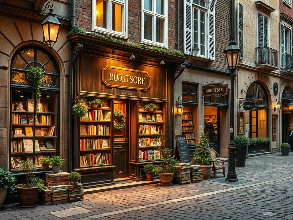 A hardcover book with a linen-textured dust jacket in muted taupe and pale gray rests open on a clean, pale wooden desktop. Faint, elegant gold-embossed lettering catches soft afternoon light filtering in through an unseen window, creating gentle highlights on the cover and subtle shadows beneath the book. The background is softly blurred, with minimalist decor—a slender ceramic vase holding a single dried grass stalk. Photographed at a slightly elevated angle, the composition focuses on calm sophistication and the quiet joy of reading. The scene is serene, refined, and minimalist, perfectly suited for a sophisticated literary blog atmosphere.